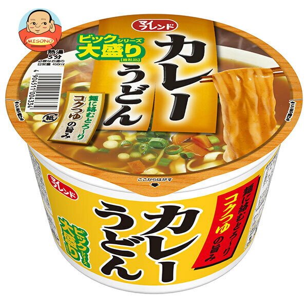 大黒食品工業 マイフレンド ビック カレーうどん 105g×12個入| 送料無料 インスタント食品 即席めん カップ麺 うどん