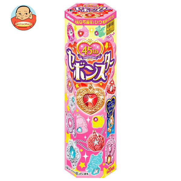 [ポイント5倍！1/29(水)1時59分まで全品対象エントリー&購入]カバヤ セボンスター 10g×10個入×(2ケース)｜ 送料無料 チョコレート チョコ おかし お菓子 おもちゃ 女の子のサムネイル
