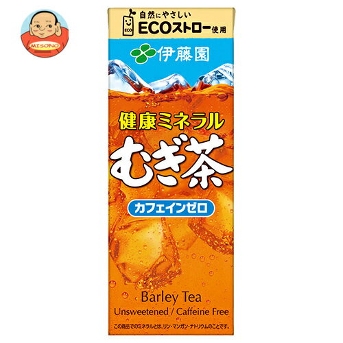 伊藤園 健康ミネラルむぎ茶 250ml紙�