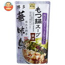 トリゼンフーズ 博多華味鳥 もつ鍋スープ(醤油) 600g×12袋入| 送料無料 もつ鍋 鍋 スープ だし 調味料