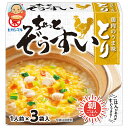 ヒガシマル醤油 ちょっとぞうすい とり 3袋×10箱入×(2ケース)| 送料無料 一般食品 調味料 雑炊