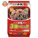 東洋水産 ふっくら赤飯 3個パック (160g×3個)×8個入×(2ケース)| 送料無料 レトルトご飯 ごはん パック レトルト 赤飯 赤飯レトルト