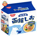 日清食品 日清のラーメン屋さん 函館しお 5食パック×6個入| 送料無料 インスタント ラーメン 即席 しお