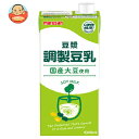 マルサンアイ 調整豆乳 豆ジャン 1000ml紙パック×6本入×(2ケース)| 送料無料 紙パック 豆乳 豆乳飲料 豆漿 調整豆乳 ドウジャン