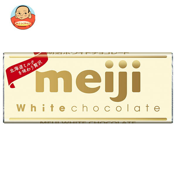 明治 ホワイトチョコレート 40g×10個入｜ 送料無料 お菓子 meiji 板チョコ Whiteのサムネイル