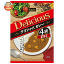 ハチ食品 デリシャスカレー 甘口 (170g×4袋)×12個入| 送料無料 Hachi レトルトカレー 4P 甘口