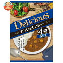 ハチ食品 デリシャスカレー 辛口 (170g×4袋)×12個入×(2ケース)| 送料無料 Hachi レトルトカレー 4P 辛口