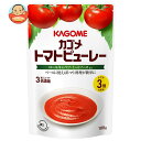 カゴメ カゴメ トマトピューレー 100g×30袋入| 送料無料 トマト 食塩無添加 カゴメ 無添加