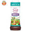 キューピー フィッテドレッシング 和風醤油黒酢入り 【機能性表示食品】 210mlペットボトル×12本入×(2ケース)| 送料無料 調味料 ドレッシング 和風 ...