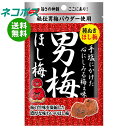 【全国送料無料】【ネコポス】ノーベル製菓 男梅ほし梅 20g×6個入| お菓子 うめ 袋