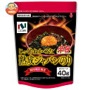 ニコニコのり じっくりねかせた熟成ジャバンのり 辛旨 40g×8袋入×(2ケース)| 送料無料 のりフレーク 韓国味付 チャック付き