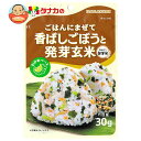 田中食品 ごはんにまぜて 香ばしごぼうと発芽玄米 30g×10袋入| 送料無料 ふりかけ チャック袋 調味料 まぜごはんの素