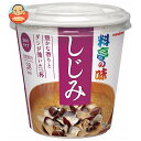 マルコメ カップ料亭の味 しじみ 1食×6個入| 送料無料 即席 インスタント カップ 味噌汁 みそ汁 まるこめ