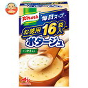 味の素 クノール毎日スープ ポタージュ (15.7g×16袋)×3個入| 送料無料 インスタント ポタージュスープ お徳用 パセリ入り