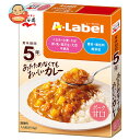 永谷園 エー・ラベル あたためなくてもおいしいカレー 甘口 5年保存 210g×5箱入| 送料無料 レトルト食品 カレー 箱 保存食 1人前