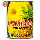 太洋食品 パインアップル 565g缶×24本入×(2ケース)| 送料無料 缶詰 フルーツ くだもの パイナップル 輪切り