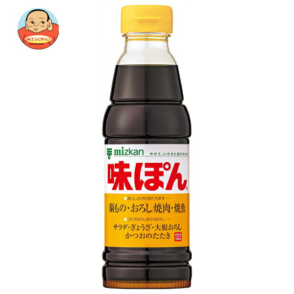 ミツカン 味ぽん 360ml×12本入×(2ケース)｜ 送料無料 ポン酢 ぽん酢 ポンズ 調味料 お肉 ぎょうざ おろし