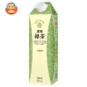 三井農林 ホワイトノーブル 濃縮緑茶 1L紙パック×6本入| 送料無料 緑茶 お茶 濃縮緑茶 ビタミンC 清涼飲料水
