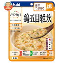 アサヒ食品グループ バランス献立 鶏五目雑炊 100g×24袋入×(2ケース)| 送料無料 レトルト食品 ケアフード 介護食 区分3