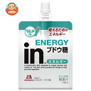 森永製菓 inゼリー エネルギー ブドウ糖 180gパウチ×36本入| 送料無料 ゼリー ゼリー飲料 ぶどう糖 ラムネ