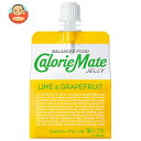 大塚製薬 カロリーメイトゼリー ライム&グレープフルーツ味 215gパウチ×24本入×(2ケース)| 送料無料 栄養 ゼリー飲料 パウチ
