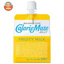 大塚製薬 カロリーメイトゼリー フルーティミルク味 215gパウチ×24本入×(2ケース)| 送料無料 栄養 ゼリー飲料 パウチ