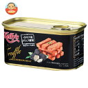 【送料無料・メーカー/問屋直送品・代引不可】国分 Kelly's ランチョンミート トリュフ 200g×24個入×(2ケース)| 缶詰 おつまみ おかず