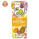 キッコーマン 豆乳飲料 トロピカルフルーツ 200ml紙パック×18本入| 送料無料 豆乳 紀文 フルーツ ミックス