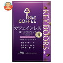 キーコーヒー VP(真空パック) KEY DOORS+ カフェインレス 深いコクのブレンド(粉) 180g×6袋入×(2ケース)| 送料無料 レギュラーコーヒー...