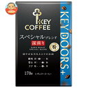 キーコーヒー KEY DOORS+ スペシャルブレンド 深煎り(粉) 170g×6袋入×(2ケース)| 送料無料 レギュラーコーヒー 珈琲 VP