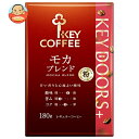 キーコーヒー VP(真空パック) KEY DOORS+ モカブレンド(粉) 180g×6袋入| 送料無料 レギュラーコーヒー 珈琲 モカ