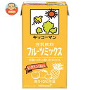 キッコーマン 豆乳飲料 フルーツミックス 1000ml紙パック×12本入×(2ケース)| 送料無料 豆乳 キッコーマン フルーツ 1l 紙パック