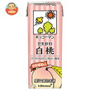 キッコーマン 豆乳飲料 白桃 200ml紙パック×18本入| 送料無料 豆乳 キッコーマン ピーチ 桃 もも 200ml