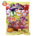 リボン ちいさなフルーツ飴 125g×12袋入| 送料無料 お菓子 あめ キャンディー 飴 袋