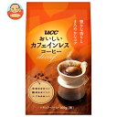 UCC おいしいカフェインレスコーヒー 160g袋×24(6×4)袋入| 送料無料 嗜好品 コーヒー 珈琲 レギュラーコーヒー