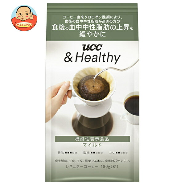 UCC &Healthy �ޥ���� 180g�ޡ�12������(2������)�� ����̵�� �Ϲ��� �����ҡ��� �ɥ�åץ����ҡ�