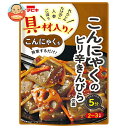 イチビキ 具材入り!こんにゃくのピリ辛きんぴらの素 125g×10袋入| 送料無料 具材入 調味料 即席調味料