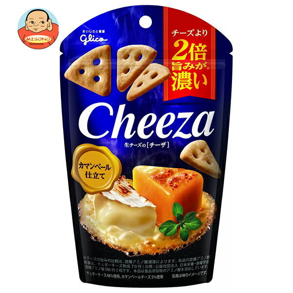 江崎グリコ 生チーズのチーザ カマンベール仕立て 36g×10袋入｜ 送料無料 菓子 スナック菓子 チーズのサムネイル
