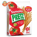 江崎グリコ トマトプリッツ 110g×6袋入| 送料無料 お菓子 おやつ スナック菓子 プレッツェル