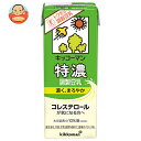キッコーマン 特濃調製豆乳【特定保健用食品 特保】 200ml紙パック×18本入×(2ケース)| 送料無料 豆乳 キッコーマン 調整 200ml トクホ