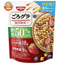 日清シスコ ごろグラ 糖質50%オフ 贅沢果実 300g×6袋入| 送料無料 グラノーラ シリアル フルーツ 朝食 糖質