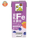 キッコーマン 豆乳+鉄分 200ml紙パック×18本入| 送料無料 豆乳 キッコーマン 鉄分