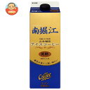 山本珈琲 南堀江アイスコーヒー 低糖 1000ml紙パック×6本入×(2ケース)| 送料無料 アイスコーヒー 低糖 珈琲 コーヒー(4)