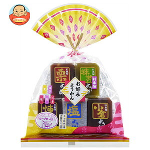 杉本屋製菓 お好みようかん 320g(40g×8個)×12袋入×(2ケース)| 送料無料 ようかん 羊羹 栗 小倉 抹茶 塩 煉 菓子