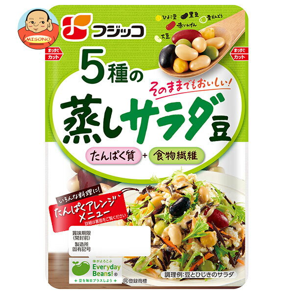 【1月28日(日)1時59分まで全品対象エントリー&購入でポイント5倍】フジッコ 蒸しサラダ豆 70g×12袋入×(2ケース)｜ 送料無料 一般食品 まめ 大豆 トッピングのサムネイル