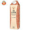 三井農林 ホワイトノーブル 濃縮むぎ茶 1L紙パック×6本入×(2ケース)| 送料無料 業務用 麦茶 お茶 1000ml 紙パック