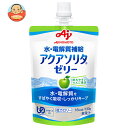 味の素 アクアソリタゼリー りんご風味 130gパウチ×24本入×(2ケース)| 送料無料 熱中症対策 経口補水液 水分補給 スポーツ ドリンク パウチ