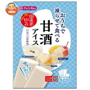 谷尾食糧工業 凍らせて食べる 甘酒アイス (70g×4)×12袋入| 送料無料 お菓子 甘酒 アイス