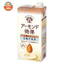 グリコ乳業 アーモンド効果 3種のナッツ 砂糖不使用 1000ml紙パック×6本入×(2ケース)| 送料無料 紙パック アーモンド飲料 鉄分
