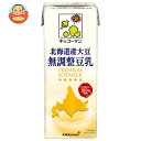 キッコーマン 北海道産大豆 無調整豆乳 200ml紙パック×18本入×(2ケース)| 送料無料 豆乳 キッコーマン 無調整 200ml 北海道